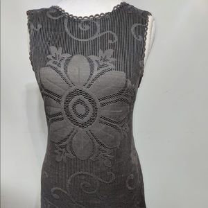 New Romantics Embellished print mini dress